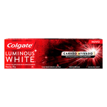 Creme-Dental-com-Fluor-Anticarie-Carvao-Ativado-Dazzling-Mint-Colgate-Luminous-White-Caixa-70g