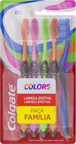 Familia-Escova-Dental-Media-Colgate-Colors-5-Unidades