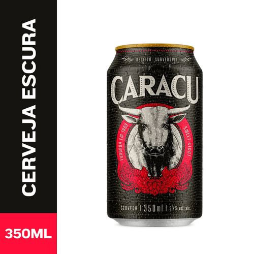 Cerveja Escura Caracu 350ml Lata