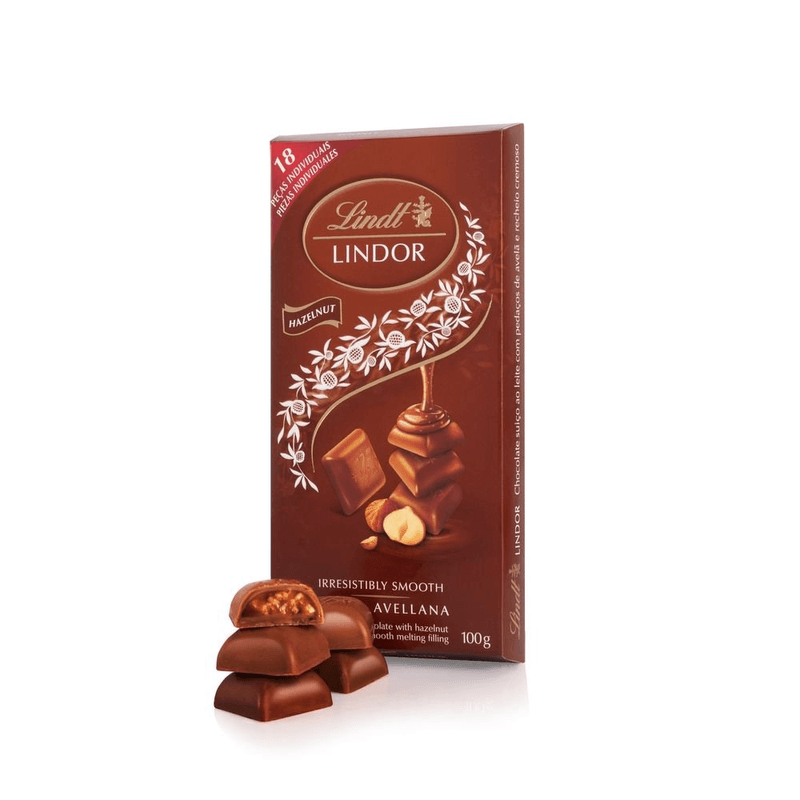 Chocolate-Suico-ao-Leite-com-Pedacos-de-Avelas-Recheio-Cremoso-Lindt-Lindor-100g