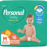 Fralda-Descartavel-Infantil-Personal-Baby-Protect--amp--Sec-M-Pacote-16-Unidades