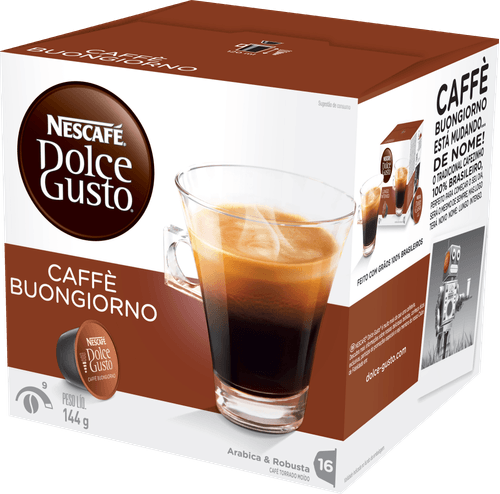 Café em Cápsula NESCAFÉ DOLCE GUSTO Caffè Matinal 16 Cápsulas