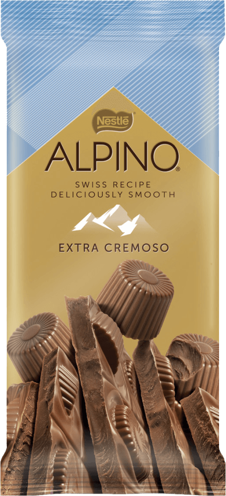 Chocolate ao Leite Extracremoso Alpino Pacote 85g