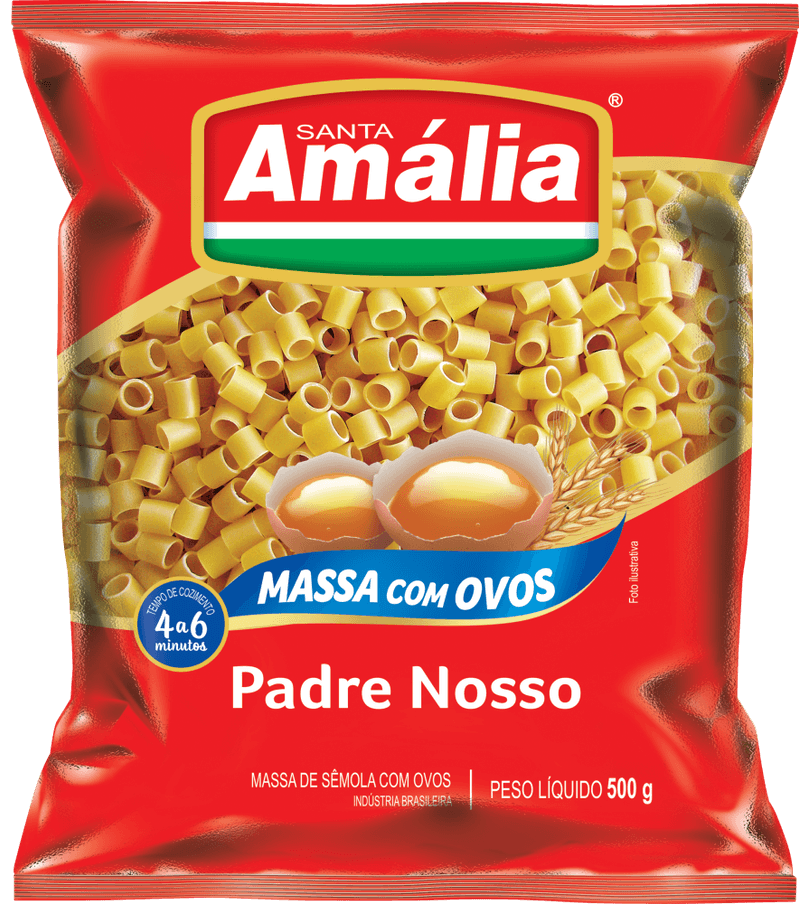 Massa-com-Ovos-Santa-Amalia-Padre-Nosso-Pacote-500-g