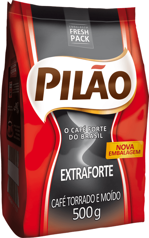 Café Torrado e Moído Extraforte Pilão Pacote 500g