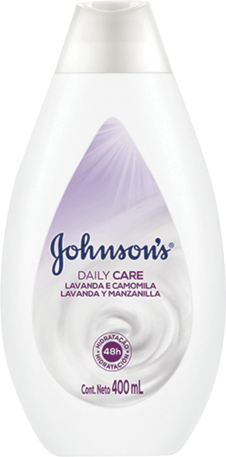 Loção Hidratante Johnson's Daily Care Lavanda Camomila 400ml