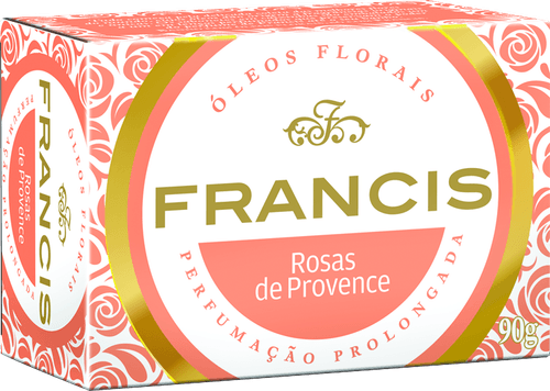 Sabonete em Barra Vegetal Verbena e Bergamota Francis Caixa 90g