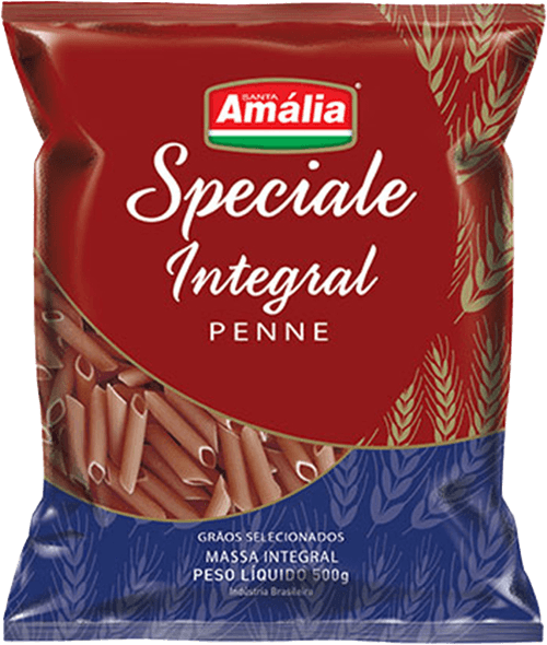 Macarrão Integral Santa Amália Penne 500 g