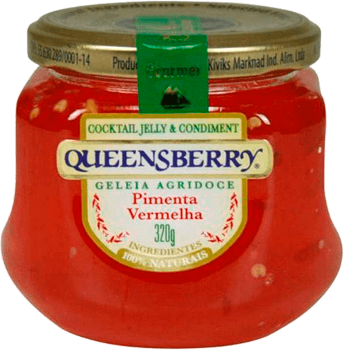 Geleia Agridoce de Pimenta-Vermelha Queensberry Gourmet Vidro 320g