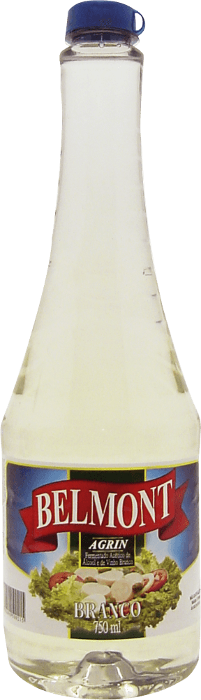 Vinagre de álcool Belmont  Vinho Branco Agrin  750ml