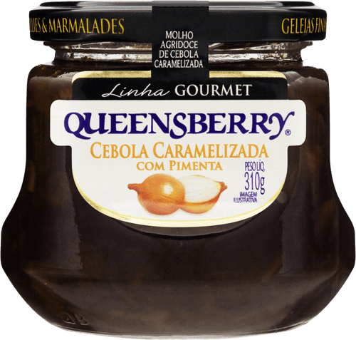 Molho Agridoce de Cebola Caramelizada com Pimenta Queensberry Gourmet Vidro 310g