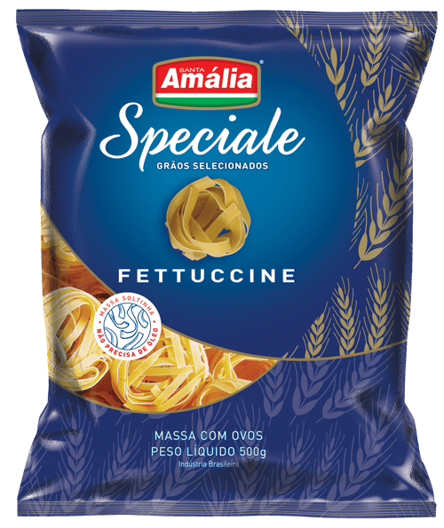 Massa com Ovos Santa Amália Speciale Fettuccine 500 g