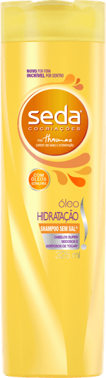 Shampoo-com-Vitamina-E-Oleo-de-Argan-e-Proteina-de-Caxemira-Seda-Oleo-Hidratacao-Frasco-325ml