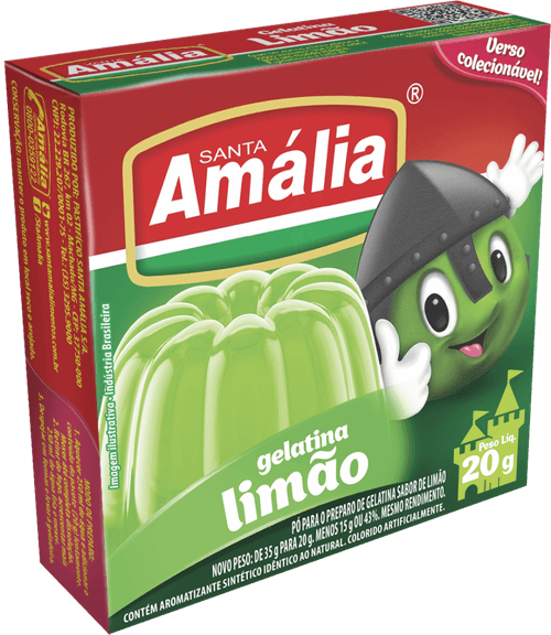 Gelatina Po S-amalia 20g Caixa Lim