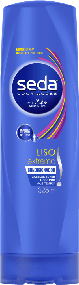 Condicionador-com-Pantenol-Oleo-de-Jojoba-e-Arroz-Preto-Seda-Liso-Extremo-Frasco-325ml