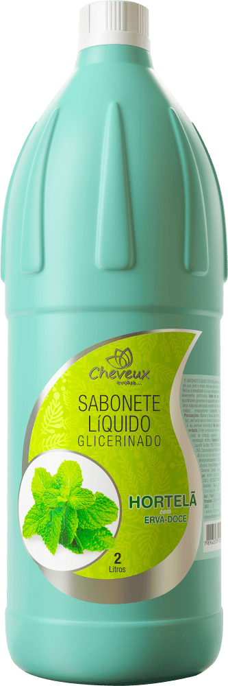 Sabonete Líquido Cheveux Hortelã e Erva-Doce 2L