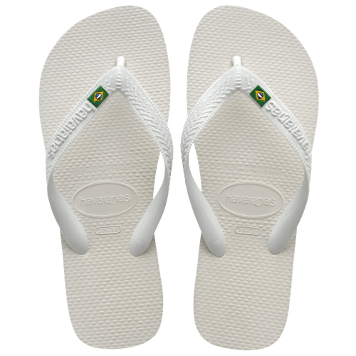 Chinelo Branco Brasil Havaianas n° 43/44