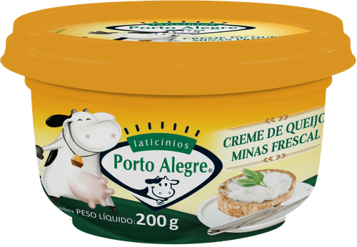 Creme de Queijo Minas Frescal Porto Alegre 200g