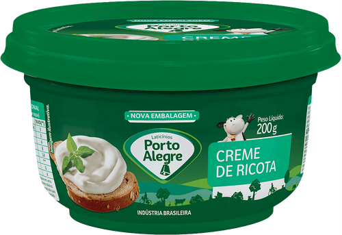 Creme de Ricota Porto Alegre Light 200g