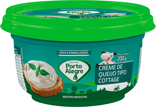 Creme de Queijo Cottage Porto Alegre 200 g