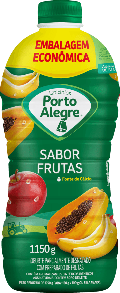 Iogurte Líquido Porto Alegre Salada de Frutas 1250g