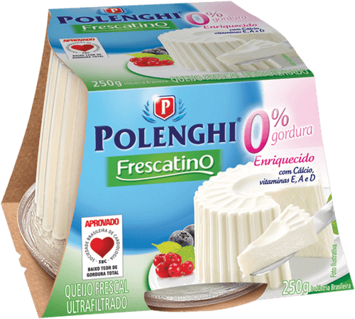 Queijo Polenghi Frescatino 0% Gordura 250 g