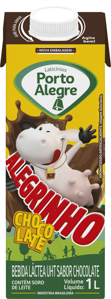 Bebida Lactea Alegrinho Porto Alegre 1lt