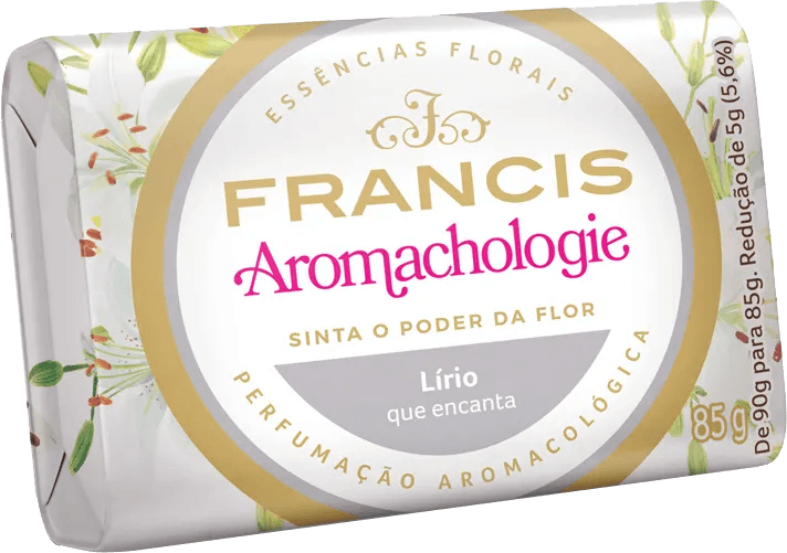 Sabonete-em-Barra-com-Essencias-Florais-Camomila-Francis-Relaxamento-Envoltorio-85g