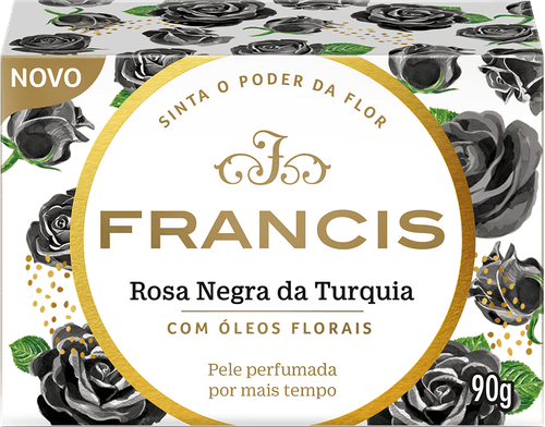 Sabonete em Barra Vegetal Groselha Negra e Cedro Francis Caixa 90g