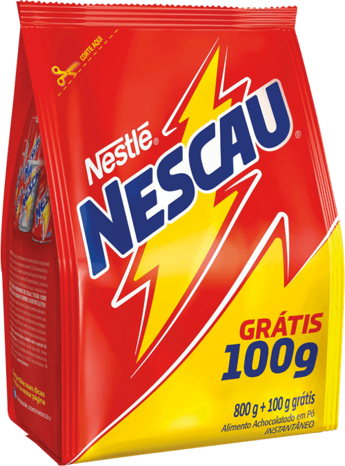 Achocolatado Pó Nescau Pacote Leve 800g Pague 700g