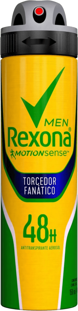 Desodorante Aerossol Rexona Masculino Torcedor Fanático 150ml