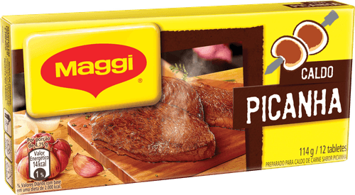 Caldo Tablete Picanha Maggi Caixa 114g 12 Unidades