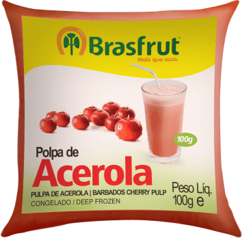 Polpa de Fruta Brasfrut Acerola 100 g