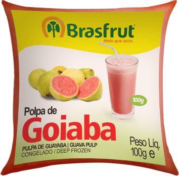 Polpa de Frutas Brasfrut Goiaba 100 g