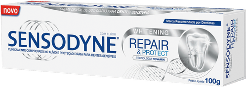 Creme Dental com Flúor Original Sensodyne Repair & Protect Caixa 100g