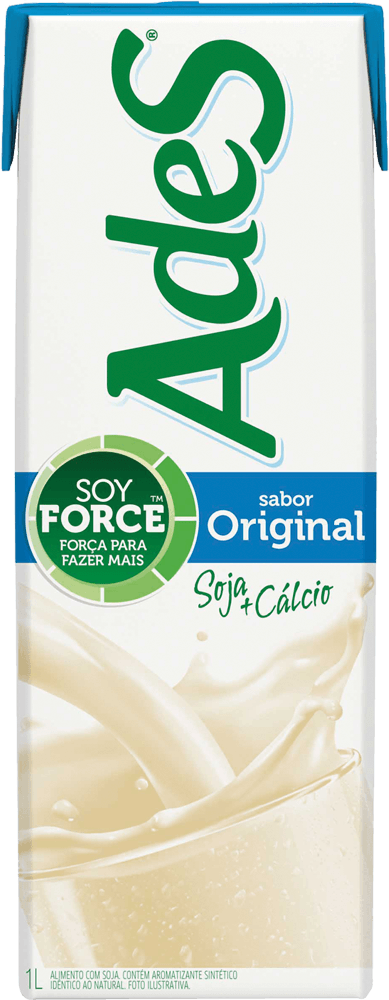 Bebida À Base De Soja Original Ades Caixa 1l