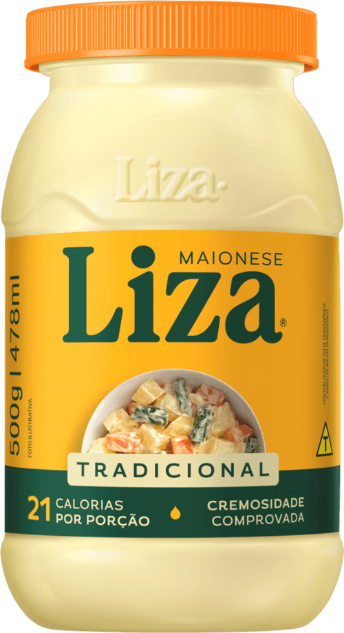 Maionese Tradicional Liza Pote 500g