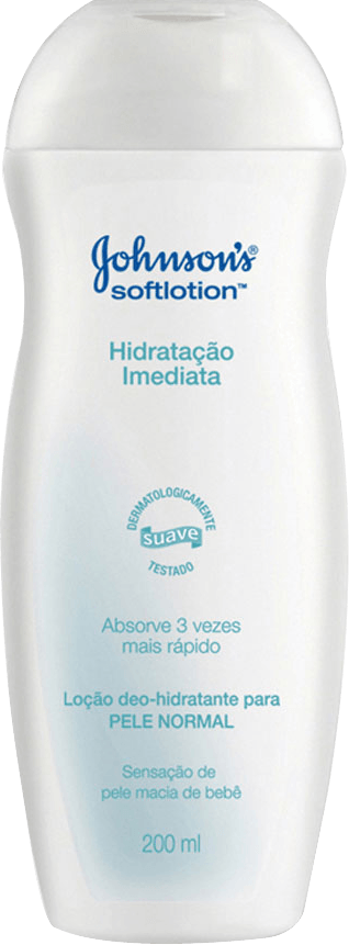 Loção Deo-Hidratante Johnson's Body Lotion Suave Maciez Prolongada 200 ml