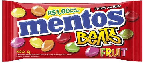 Mentos Berries Beats 20g Fruit