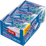 Goma-de-Mascar-Menta-Fresca-Zero-Acucar-com-3-Camadas-de-Refrescancia-Mentos-Pure-Fresh-Envelope-85g-5-Unidades