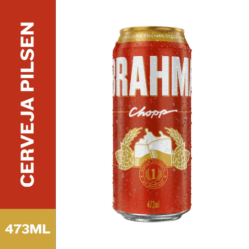 Cerveja Brahma Chopp Pilsen 473ml Lata