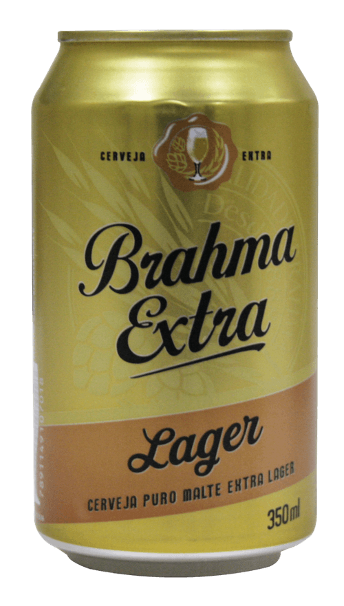 Cerveja Brahma Extra Lager Puro Malte 350ml Lata