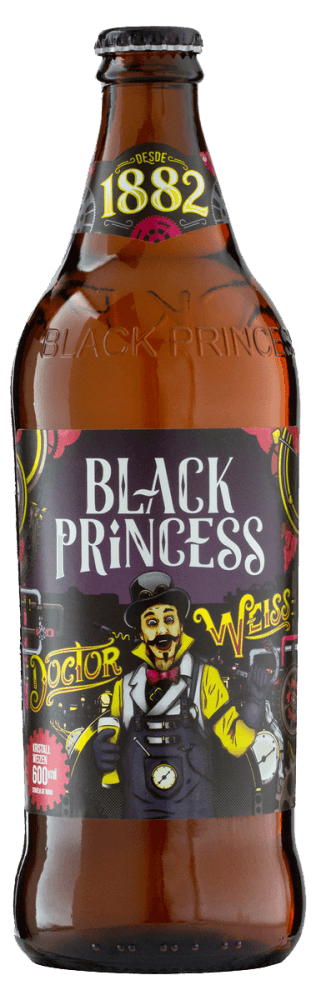 Cerveja Kristall Weizen Doctor Weiss Black Princess Garrafa 600ml