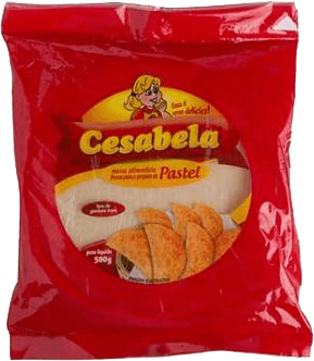 Massa Fresca para Pastel Cesabela Pequena Pacote 500 g