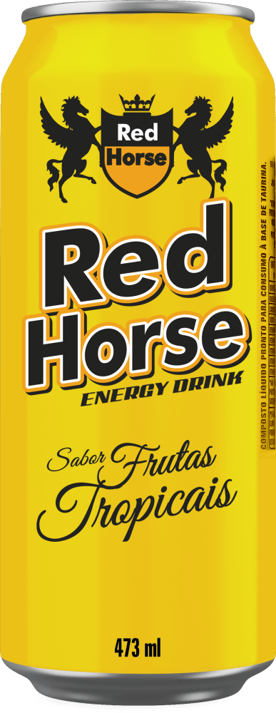 ENERG RED HORSE 473ML