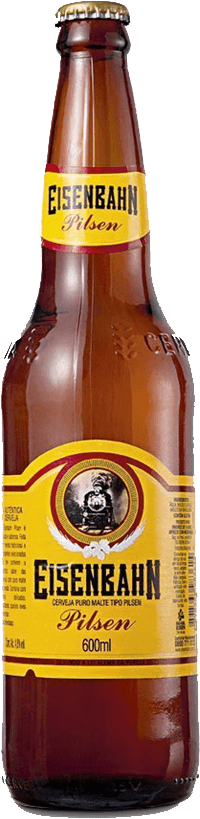 Cerveja Pilsen Puro Malte Eisenbahn Garrafa 600ml