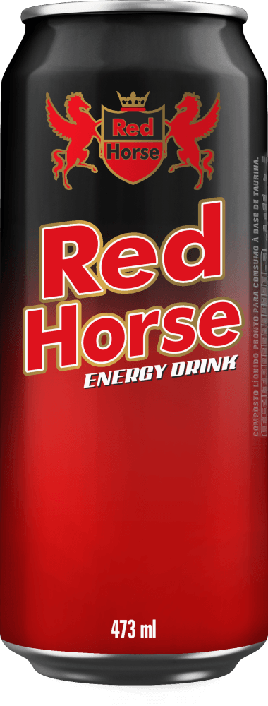 ENERG RED HORSE 473ML