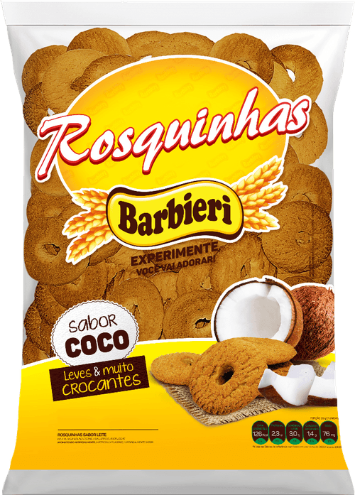 Rosquinha de Coco Barbieri 550g