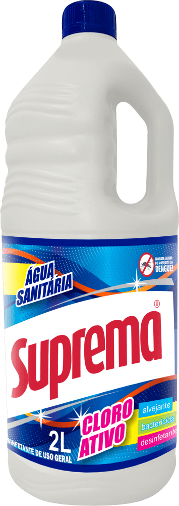 Água Sanitária Suprema Frasco 2l