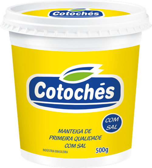 Manteiga Cotochés com Sal Pote 500 g